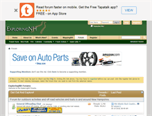 Tablet Screenshot of forums.exploringnh.com